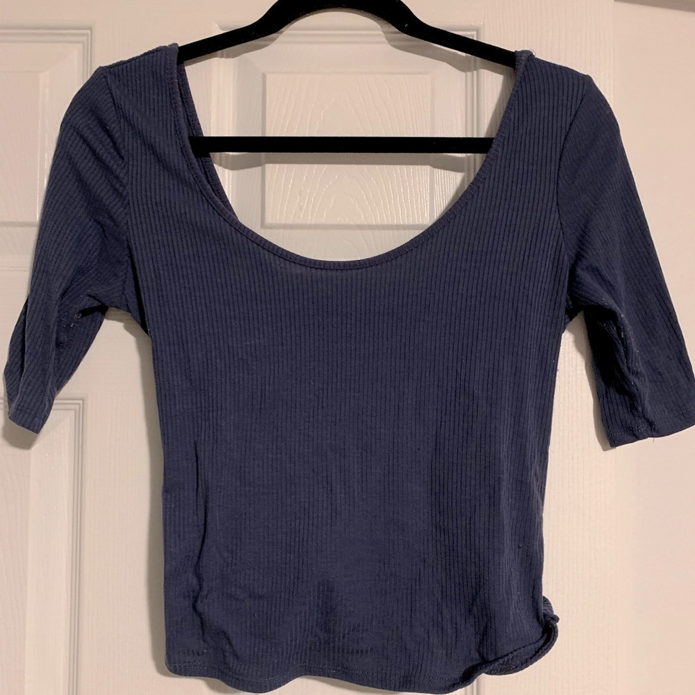 Off the shoulder, crop top!